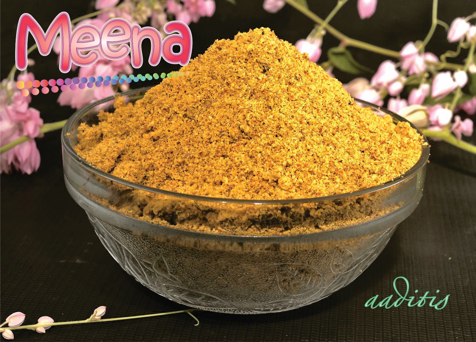 Meena podi powder formulation